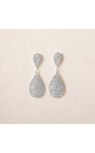 Ladies' Shining Alloy With Irregular Cubic Zirconia Jewelry Sets