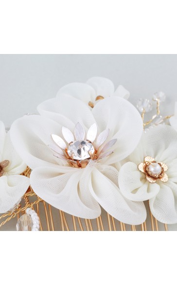 Combs & Barrettes/Headpiece Classic With Rhinestone (Sold in single piece)