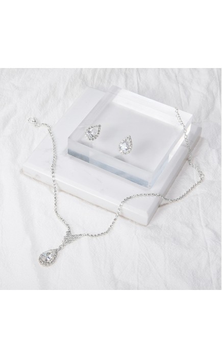 Ladies' Elegant Alloy With Irregular Rhinestone Jewelry Sets