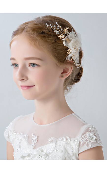 Flower Girl Alloy Headbands/Hairpins