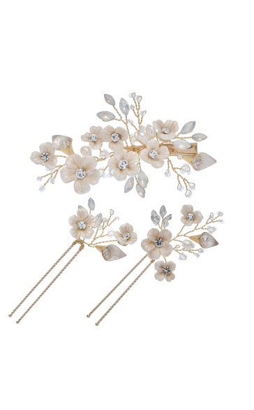 Hairpins/Combs & Barrettes/Headpiece Exquisite (Set of 3 pieces)