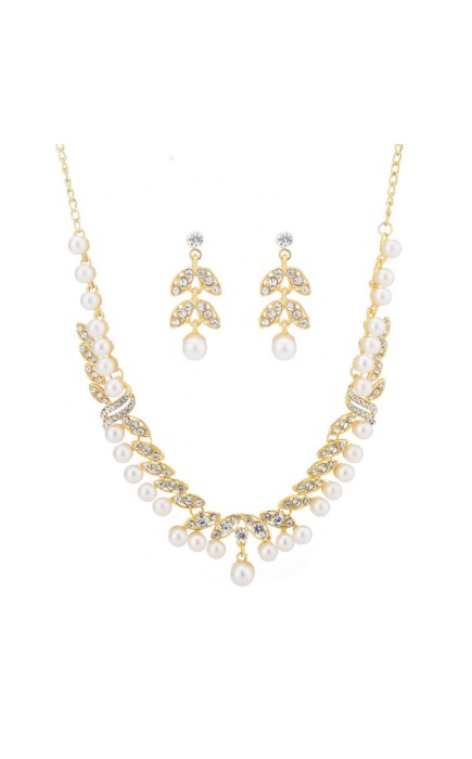 Ladies'/Couples' Elegant/Beautiful/Fashionable/Classic/Simple Alloy With Irregular Pearl Jewelry Sets