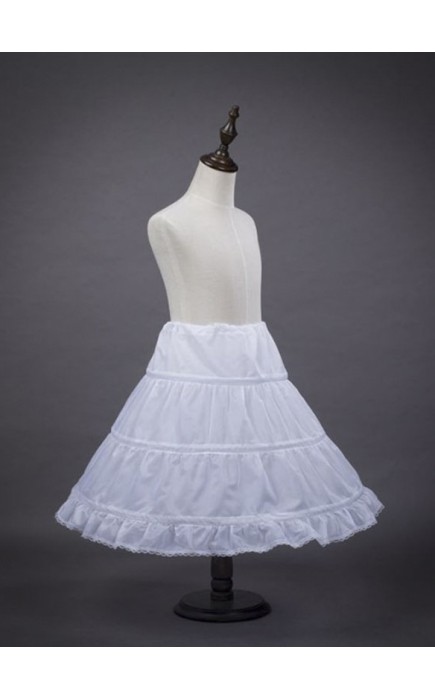 Flower Girl Polyester Petticoat