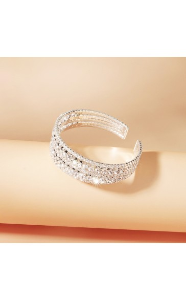 Beautiful/Fashionable/Attractive Alloy With Round Rhinestone Bracelets/Fashion jewelry