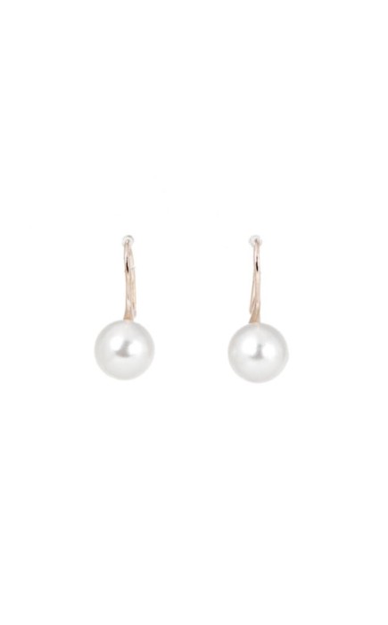 Ladies' Charming Alloy/Pearl&Imitation pearl With Round Pearl Earrings