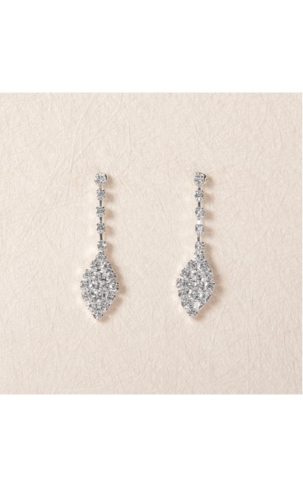 Ladies' Fashionable Alloy With Irregular Cubic Zirconia Jewelry Sets